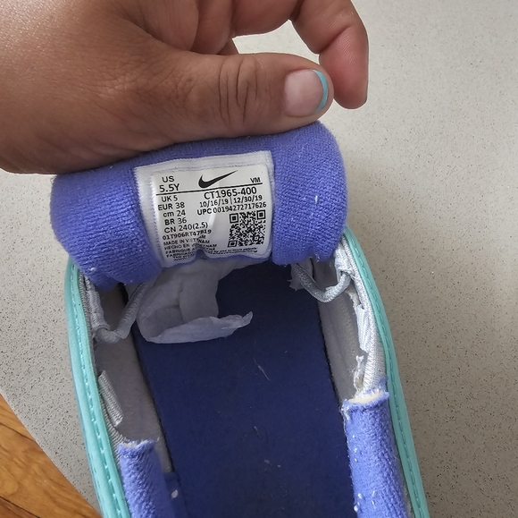 Nike Air Max 97 in Teal and Blue - Picture 3 of 5